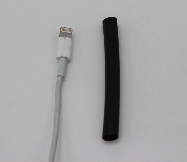热缩管对数据线的修补与保护